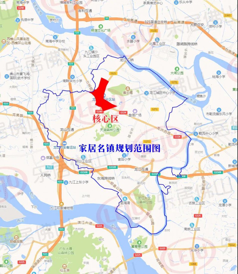 佛山家居名镇范围