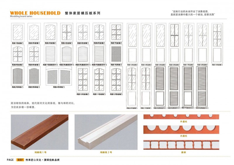 江西赣州威玛e家全屋定制模压板系列